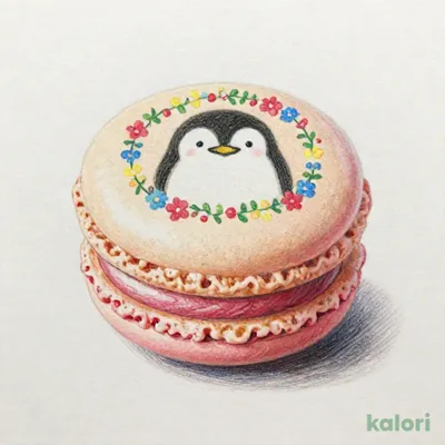 Suicaのペンギンマカロン　 フランボワーズ