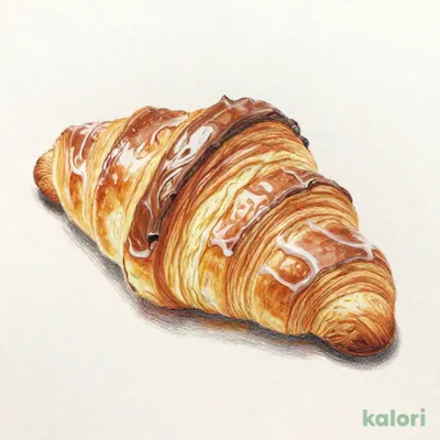 グレーズドチョコクロワッサン