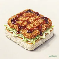 サンドおむすび　ソースとんかつ