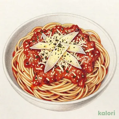 削りチーズ香るボロネーゼ