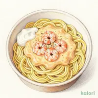 海老のビスク風クリームソース