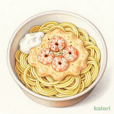 海老のビスク風クリームソース