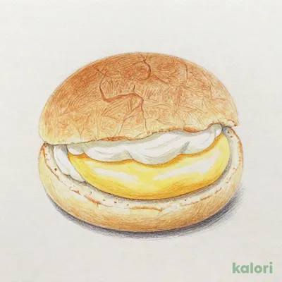 シュークリームみたいなパン
