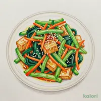 1/2日分緑黄色野菜が摂れる野菜の胡麻和え