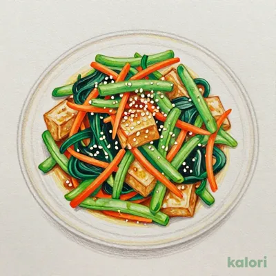 1/2日分緑黄色野菜が摂れる野菜の胡麻和え
