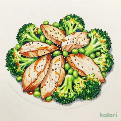 Sesame Oil Flavored Low-Temp Cooked Chicken Salad