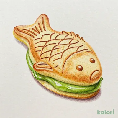 たい焼き（抹茶クリーム）