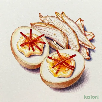 High-Protein Soft-Boiled Egg with Gochujang Mayo