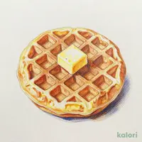 Large Morning Waffle