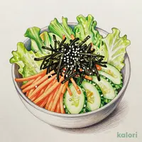 やみつき塩ドレサラダ
