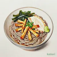 カリカリごぼうの冷しぶっかけそば