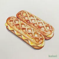 クリームたっぷりチーズドッグ