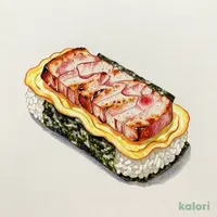 サンドおむすび　ポーク玉子