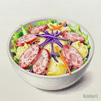 Ham and Potato Salad (Dressing Sold Separately)