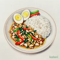 ハーブ香るガパオライス