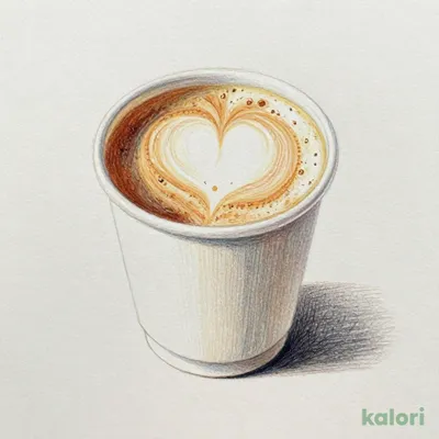Hot Cafe Latte, Large