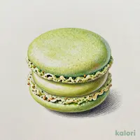 マカロン　抹茶