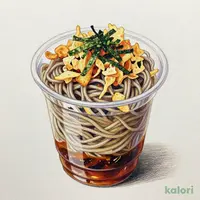 ミニ冷したぬきそば（あおさ入り）