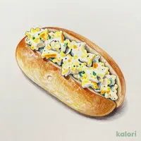 具材を味わうたまごコッペ