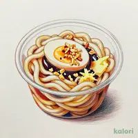 冷し温玉ぶっかけうどん