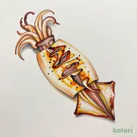 Hokkaido-Style Grilled Squid