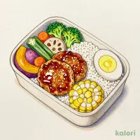 彩り野菜のにぎわい弁当