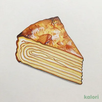 Fan-Shaped Baumkuchen, Plain
