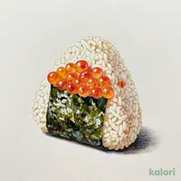 手巻半生炙りたらこおにぎり