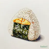 手巻味付海苔たまごかけご飯風おにぎり