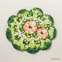 Shrimp and Broccoli Basil Salad