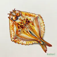 Grilled Skate Fin