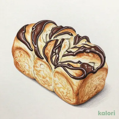 白いベルギーチョコパン
