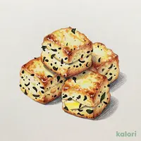 Black Tea Cube Scone