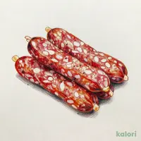 贅沢粗挽きサラミ