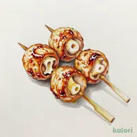 Chicken Meatball Skewer with Cartilage
