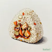 鶏五目おこわおにぎり