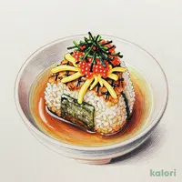 焼きおにぎりだし茶漬け　博多明太子