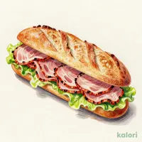 石窯パリジャンサンド　パストラミポーク