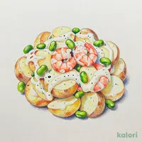 しゃっきりタルタルポテトサラダ