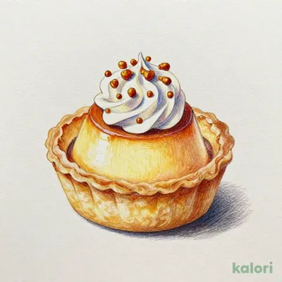 Caramel Pudding-Style Tart