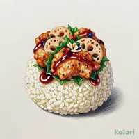 大葉入りつくねおにぎり