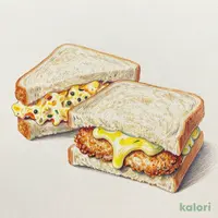 Chicken Nanban and Egg Sandwich with Lemon Tartar Sauce