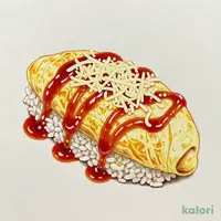 濃厚デミグラスソースのオムライス