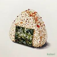 Nori-Bento Style Rice Ball