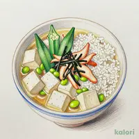たんぱく質が摂れるねばねば和風スープごはん