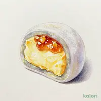 アップルカスタード大福