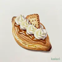 キャラメルビスケットデニッシュ