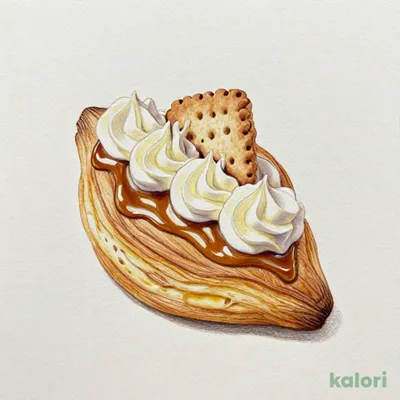 Caramel Biscuit Danish