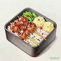肉団子の和風あん＆梅野沢菜ご飯わっぱ弁当