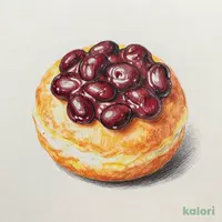 Mochi-Texture Donut with Sweet Red Bean Paste